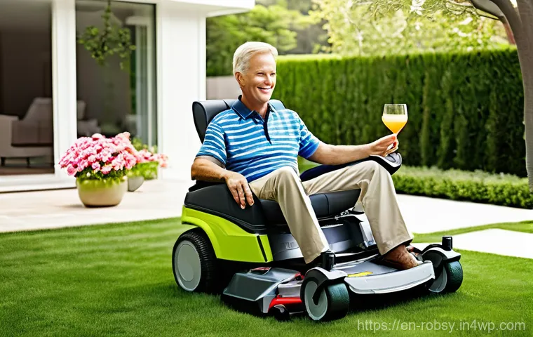가정에서의 로봇 활용 성공 전략 - **Prompt:** A heartwarming, brightly lit scene in a contemporary kitchen. On a clean, light-colored ...
