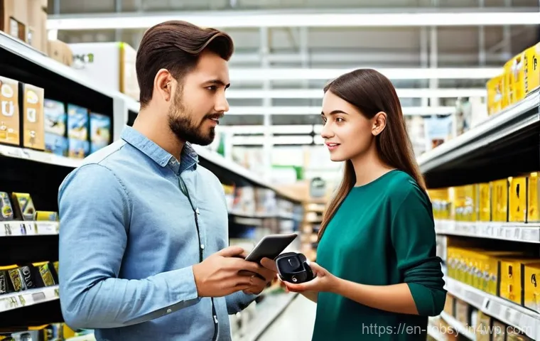 가정용 로봇의 지속 가능한 사용 방법 - A harmonious scene depicting a diverse family (two adults and a child around 8-10 years old, all mod...